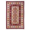 Dywan KILIM romby bordo