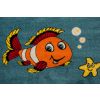 Dywan dla dzieci Mondo 04 RYBKI Nemo niebieski