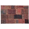 Dywan PESCARA ST021 patchwork bordo