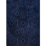 DYWAN ZEN GARDEN 2401 NAVY - DYWAN ZEN GARDEN 2401 NAVY - zen_garden_2401_navy.jpg